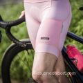 Pantalones cortos de ciclismo de resistencia para bicicletas secas rápidas para mujeres